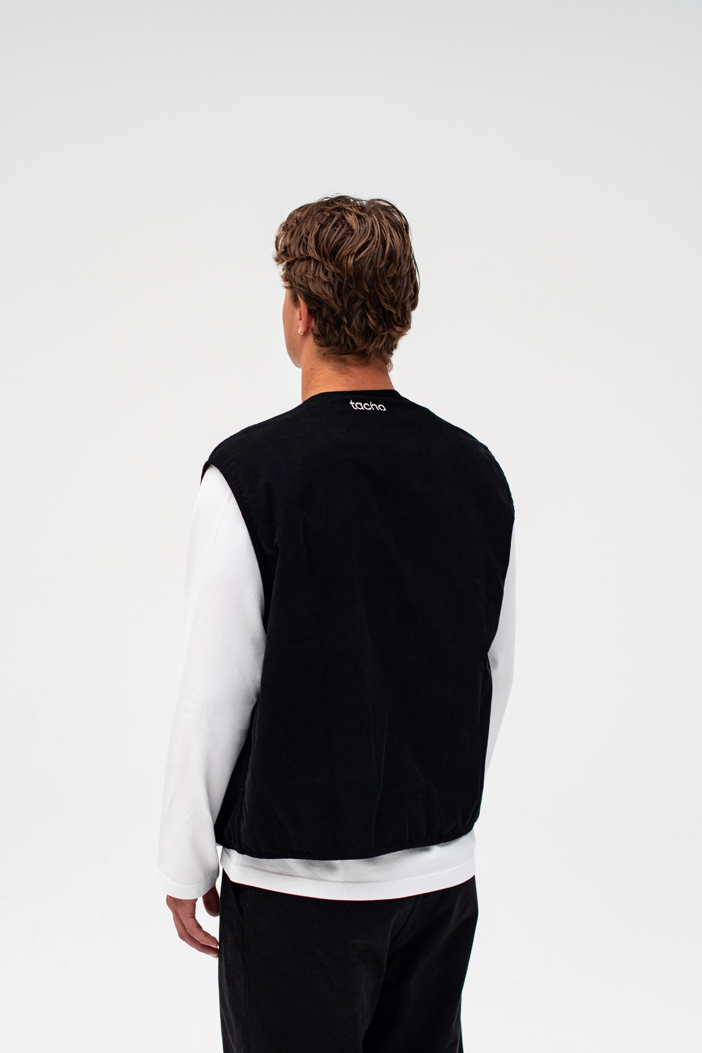 Genie Woven Baby Rib Gilet