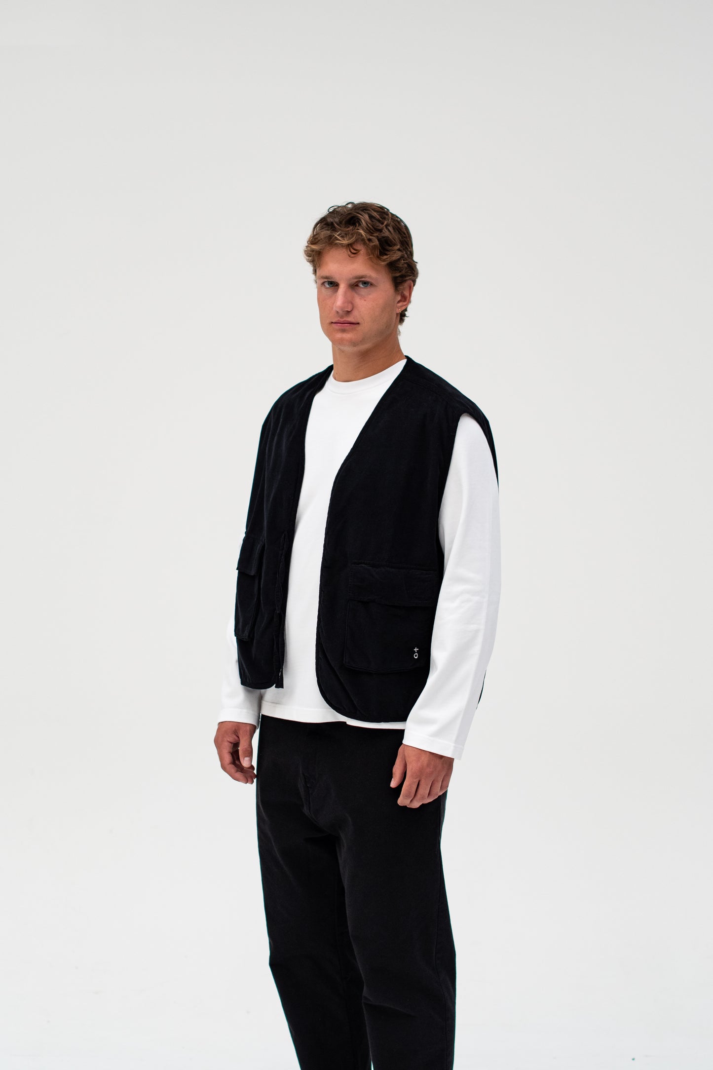 Genie Woven Baby Rib Gilet