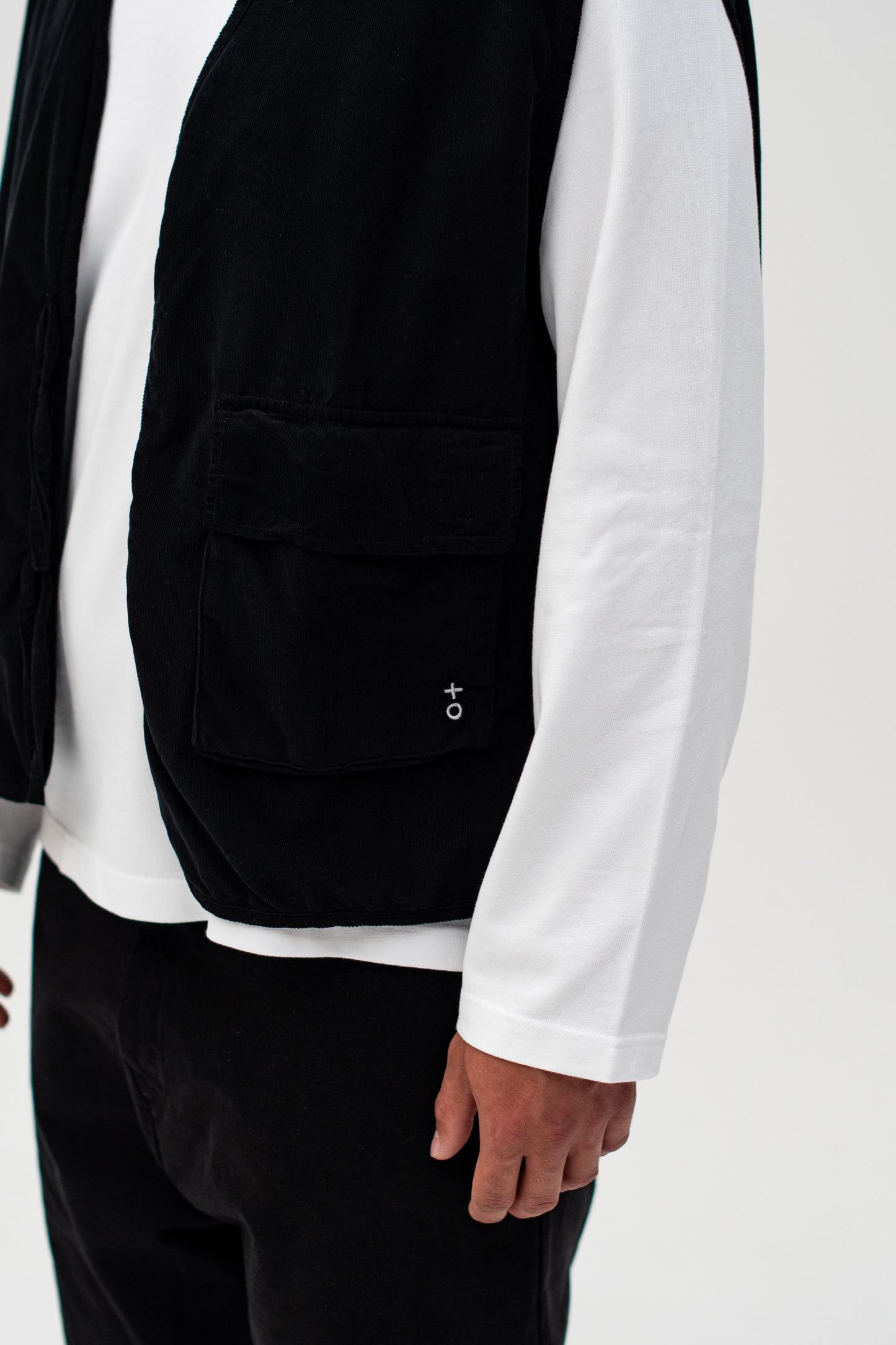 Genie Woven Baby Rib Gilet