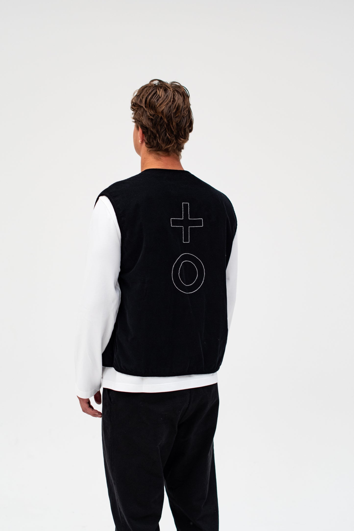 Genie Woven Baby Rib Gilet