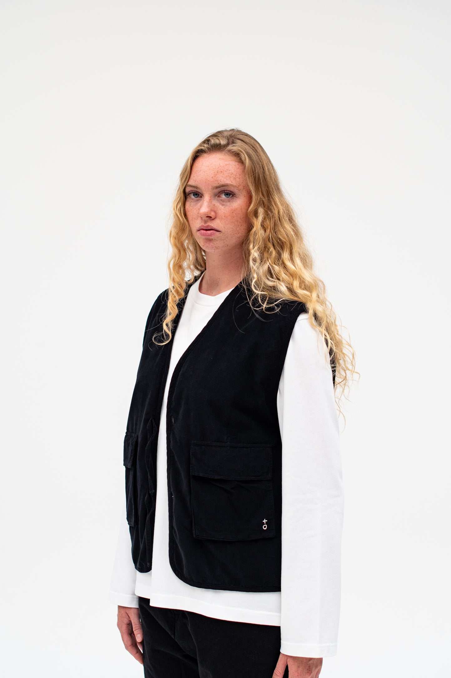 Genie Woven Baby Rib Gilet