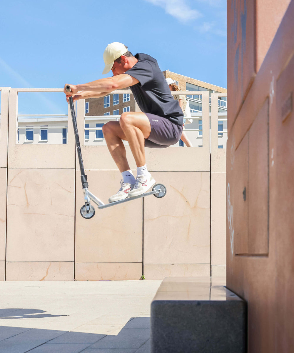 Stunt step jump